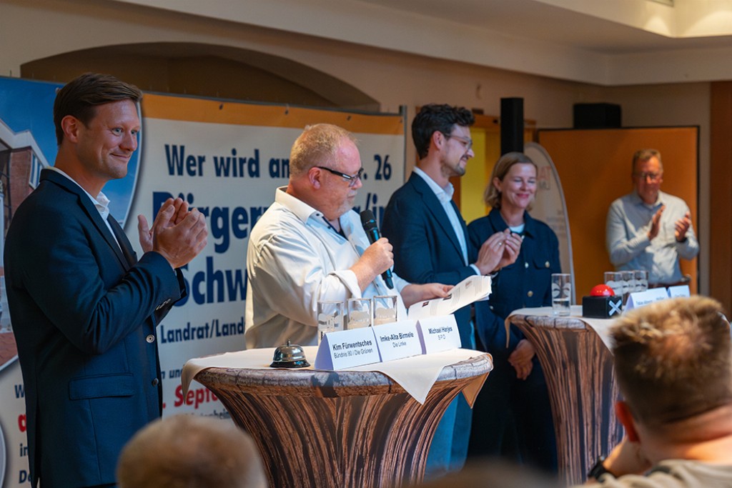 Talk um 8 - Podiumdiskussion Kommunalwahl 2026