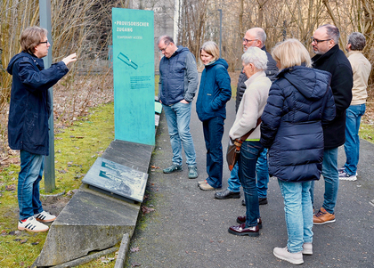 Der Gewerbeverein Schwanewede war zu Gast am „Denkort Bunker Valentin“